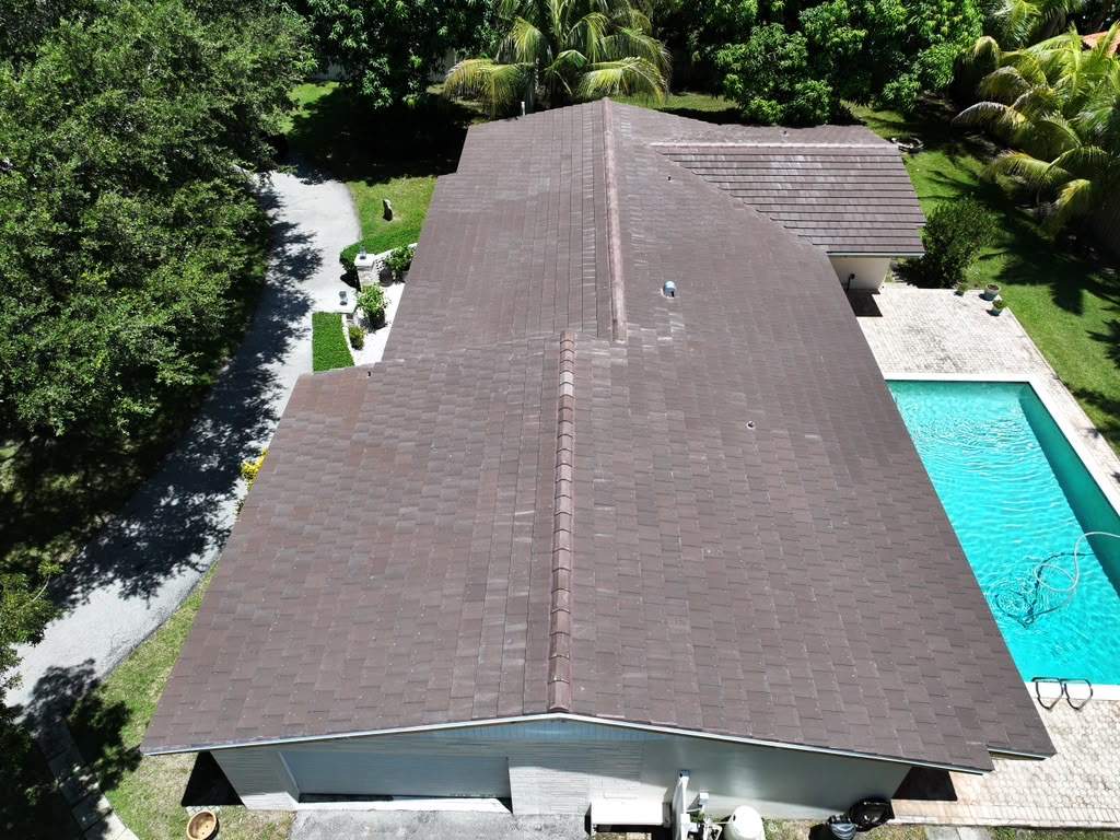 Brown TIle Roof 3 8-12-26