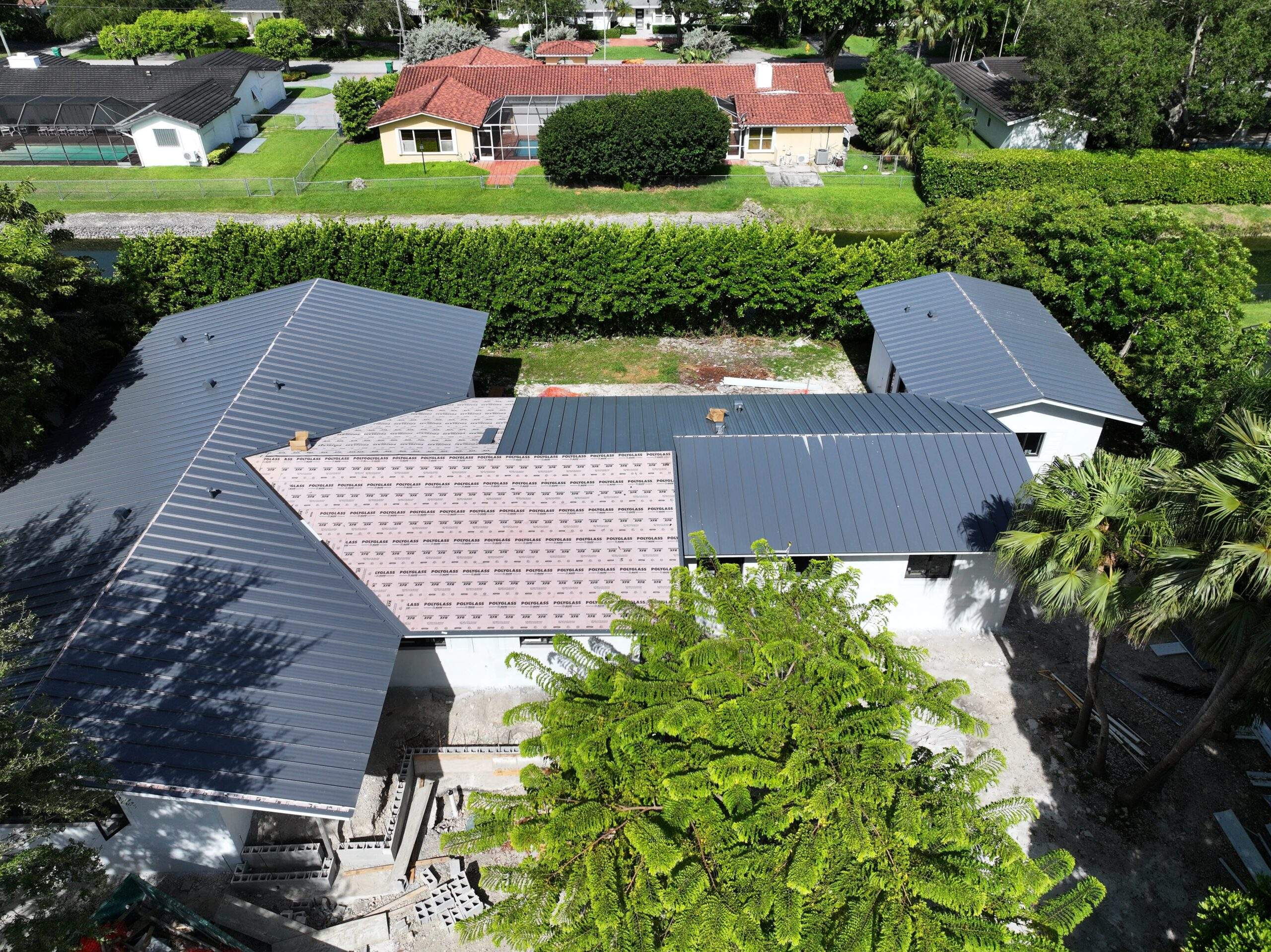 Charcoal Grey Metal Roof 1